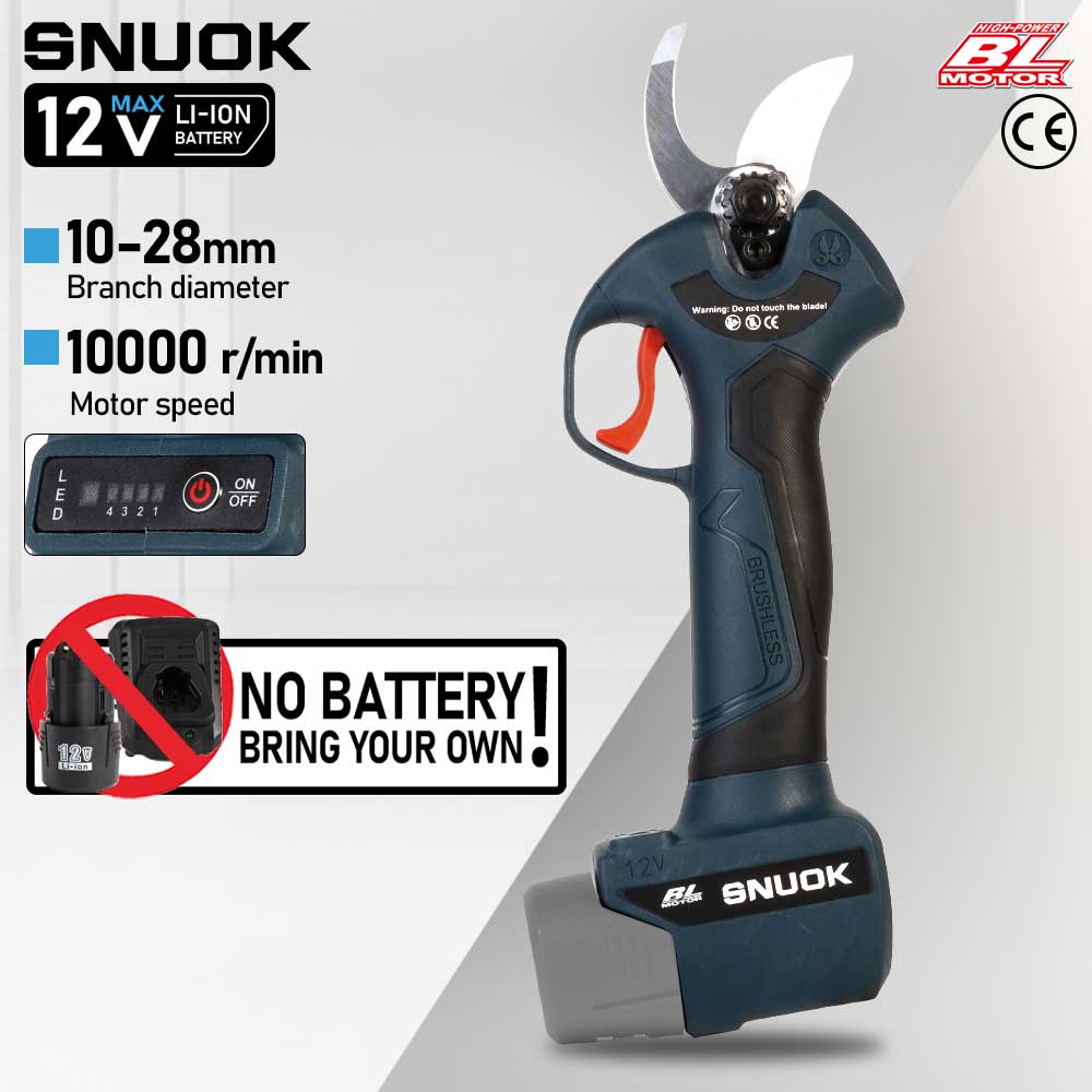 Bonsai Garden Plants - SNUOK 12V Brushless Electric Pruning Shears