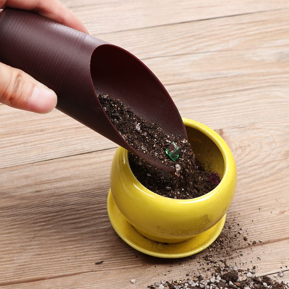 Bonsai Garden Pot - 1PC Plastic Soil Shovel Cup For