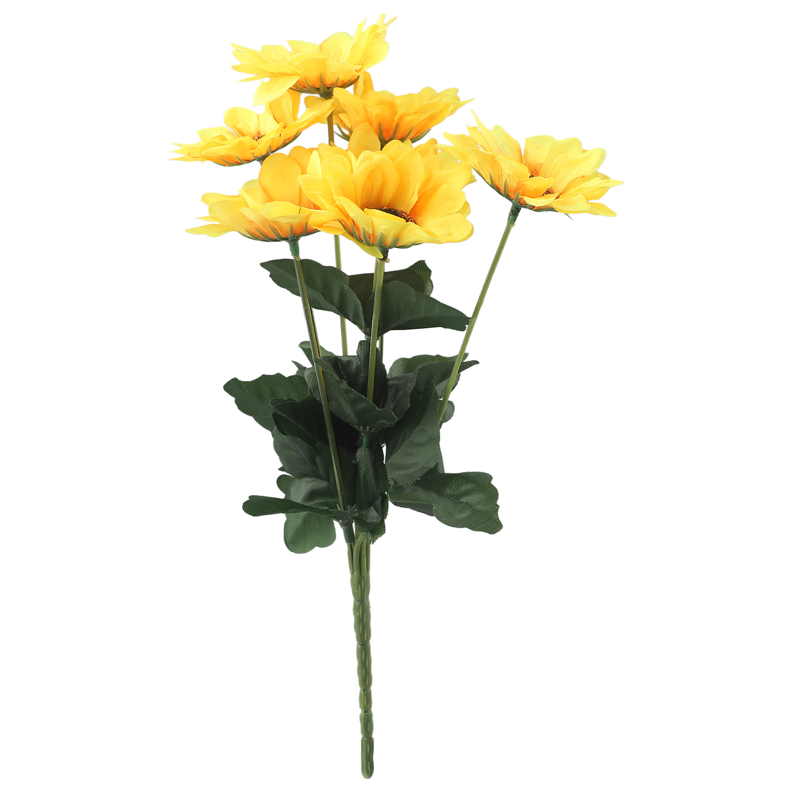 Artificial Sunflower Bouquet w - Bonsai Garden And Cafe 评论和价格