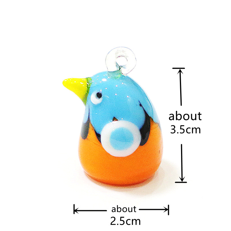 Handmade Mini Bird Glass Penda - Japan Bonsai Garden 评论和价格