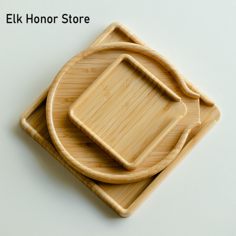 Chinese Bamboo Food Tray Puer  - Bonsai Garden Pot 评论和价格