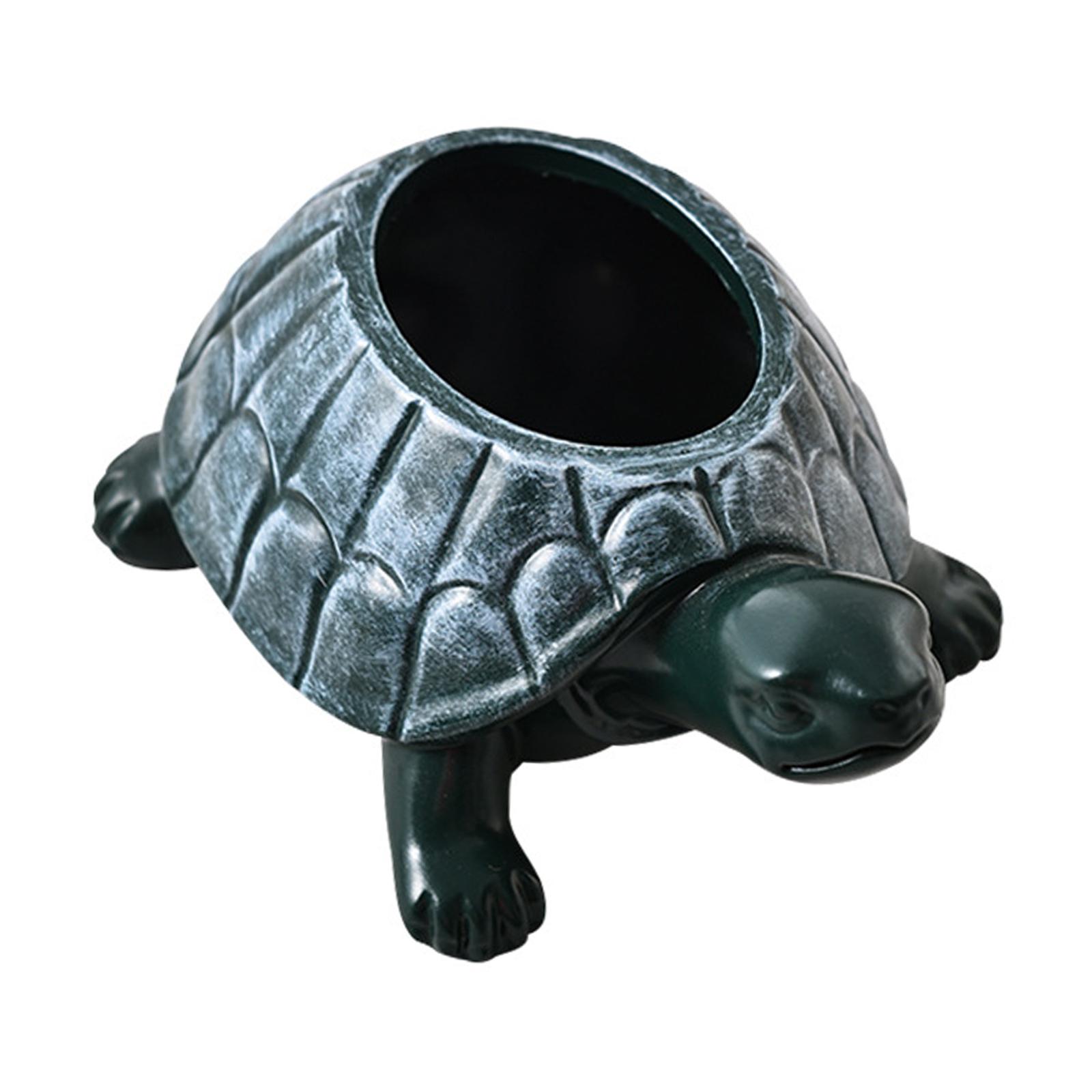 Turtle Planter Flower Pot Coll - Bonsai Garden And Cafe 评论和价格