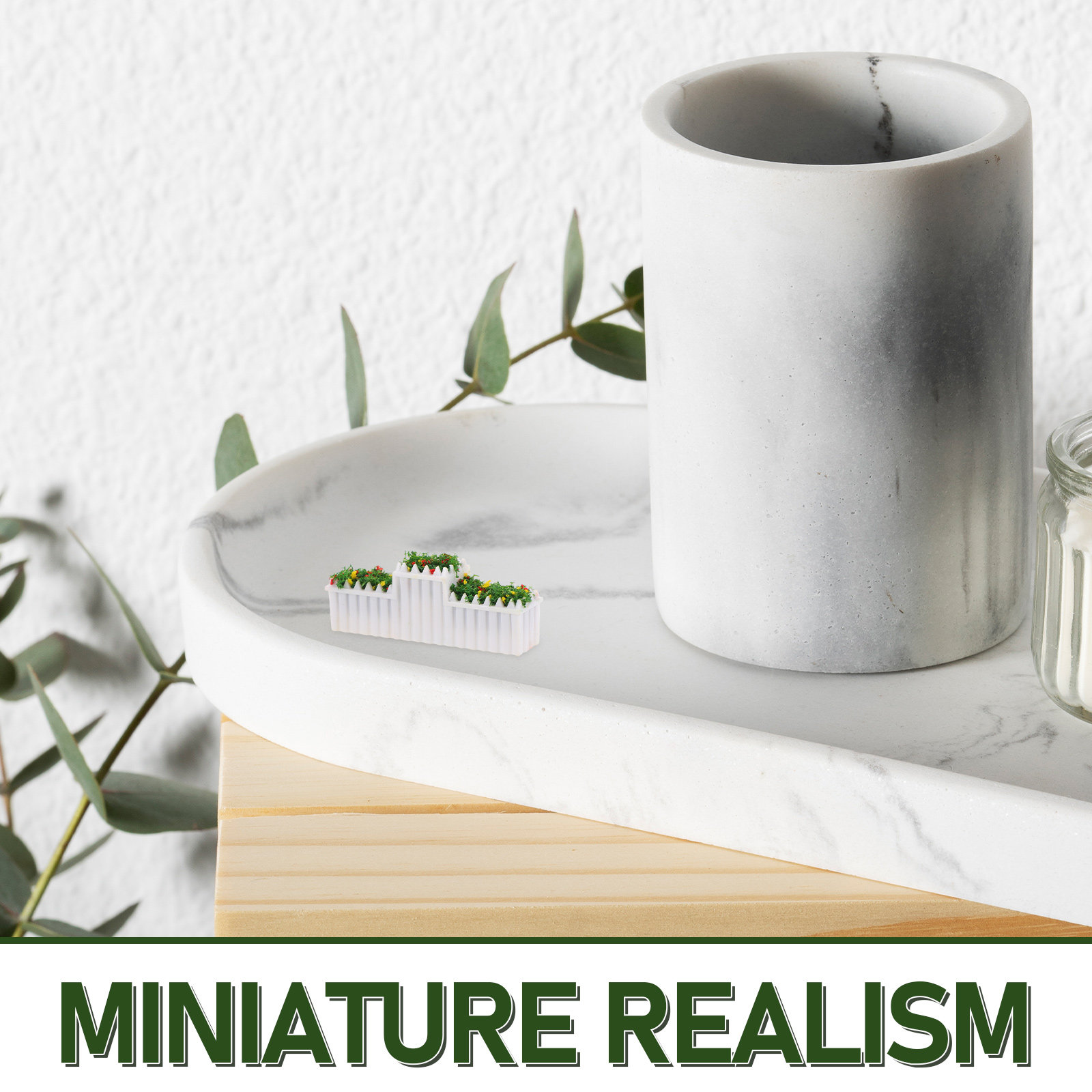 6Pcs Miniature Bonsai Plants M - Bonsai Garden Desk 评论和价格