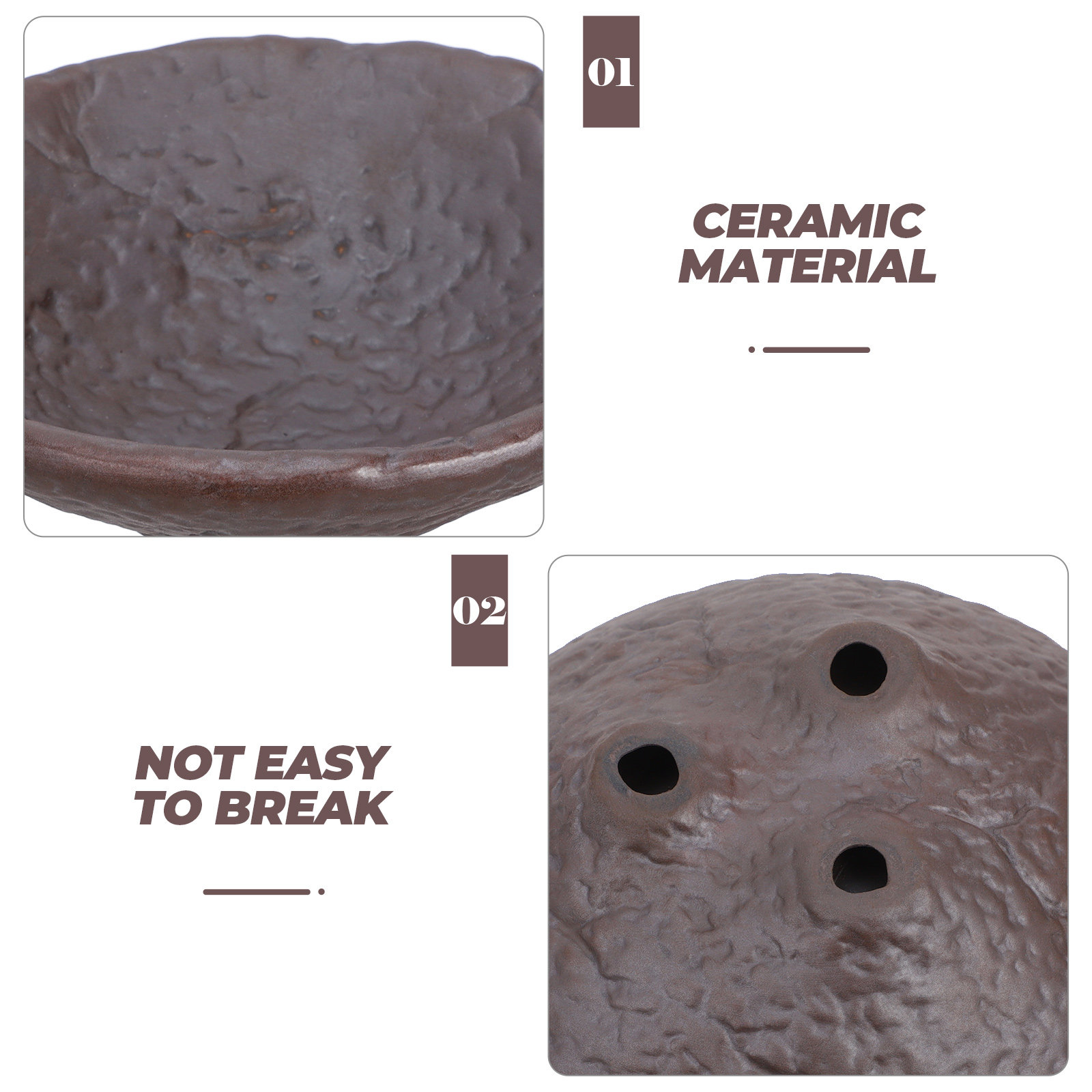 Round Ceramic Bonsai Pot Handm - Bonsai Garden Desk 评论和价格