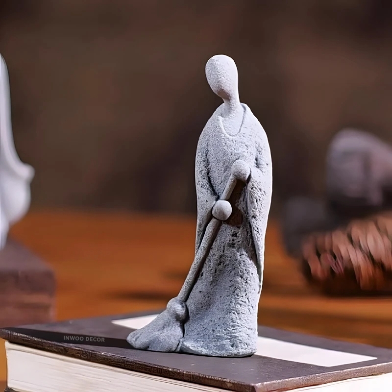 Stone Buddha Statue Little Mon - Bonsai Garden Desk 评论和价格