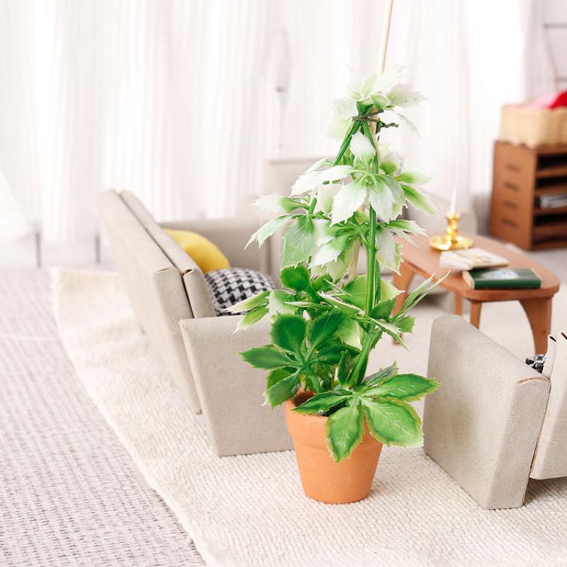 1/12 Dollhouse Simulation Gree - Bonsai Garden Plants 评论和价格