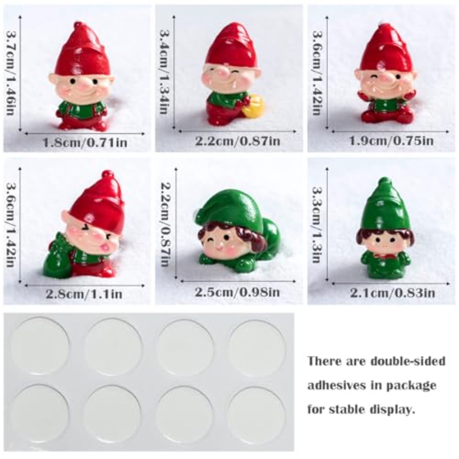 Christmas Miniature Figurines  - Japan Bonsai Garden 评论和价格