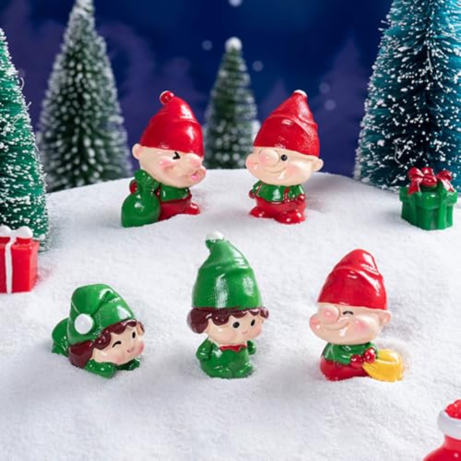 Christmas Miniature Figurines  - Japan Bonsai Garden 评论和价格