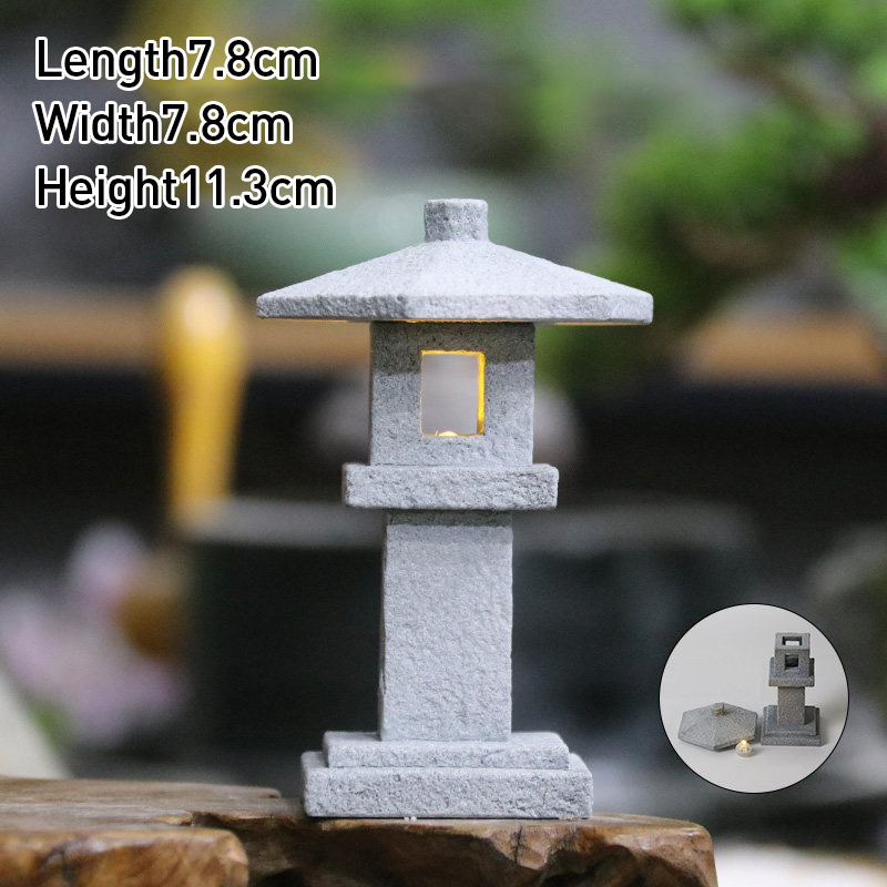Vintage Zen Miniature Sand Sto - Japan Bonsai Garden 评论和价格