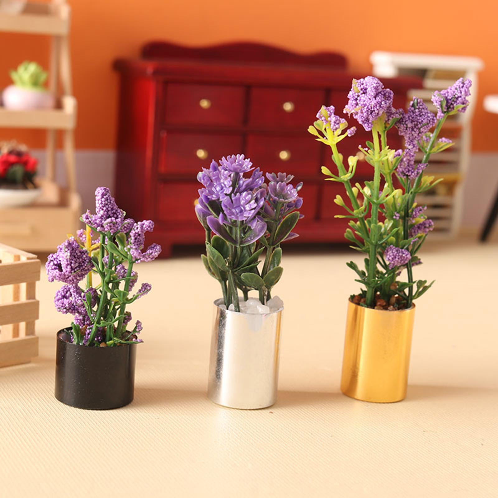 Miniature Potted Plant Ornamen - Bonsai Garden Europe 评论和价格