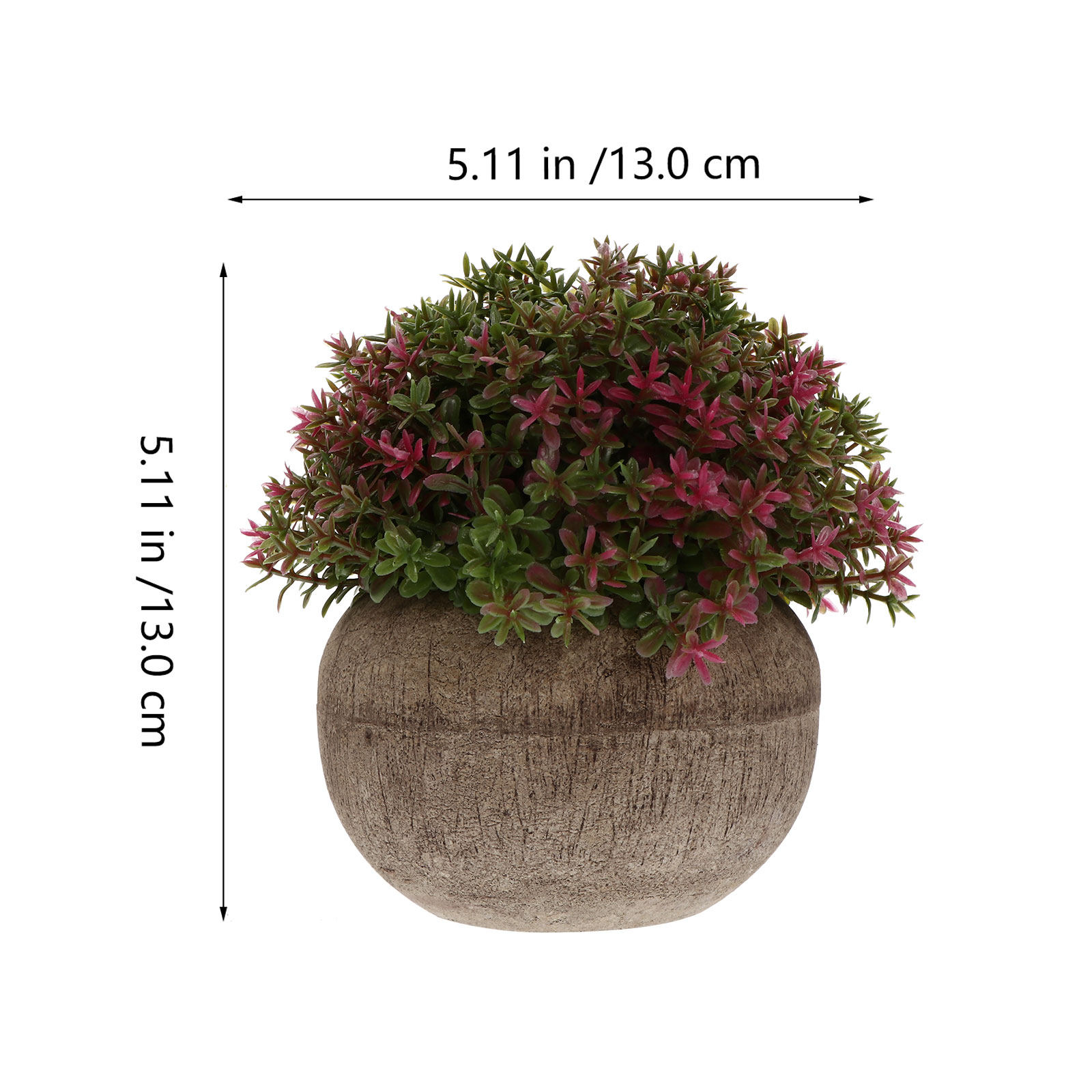 Mini Plastic Bonsai Realistic  - Bonsai Garden And Cafe 评论和价格