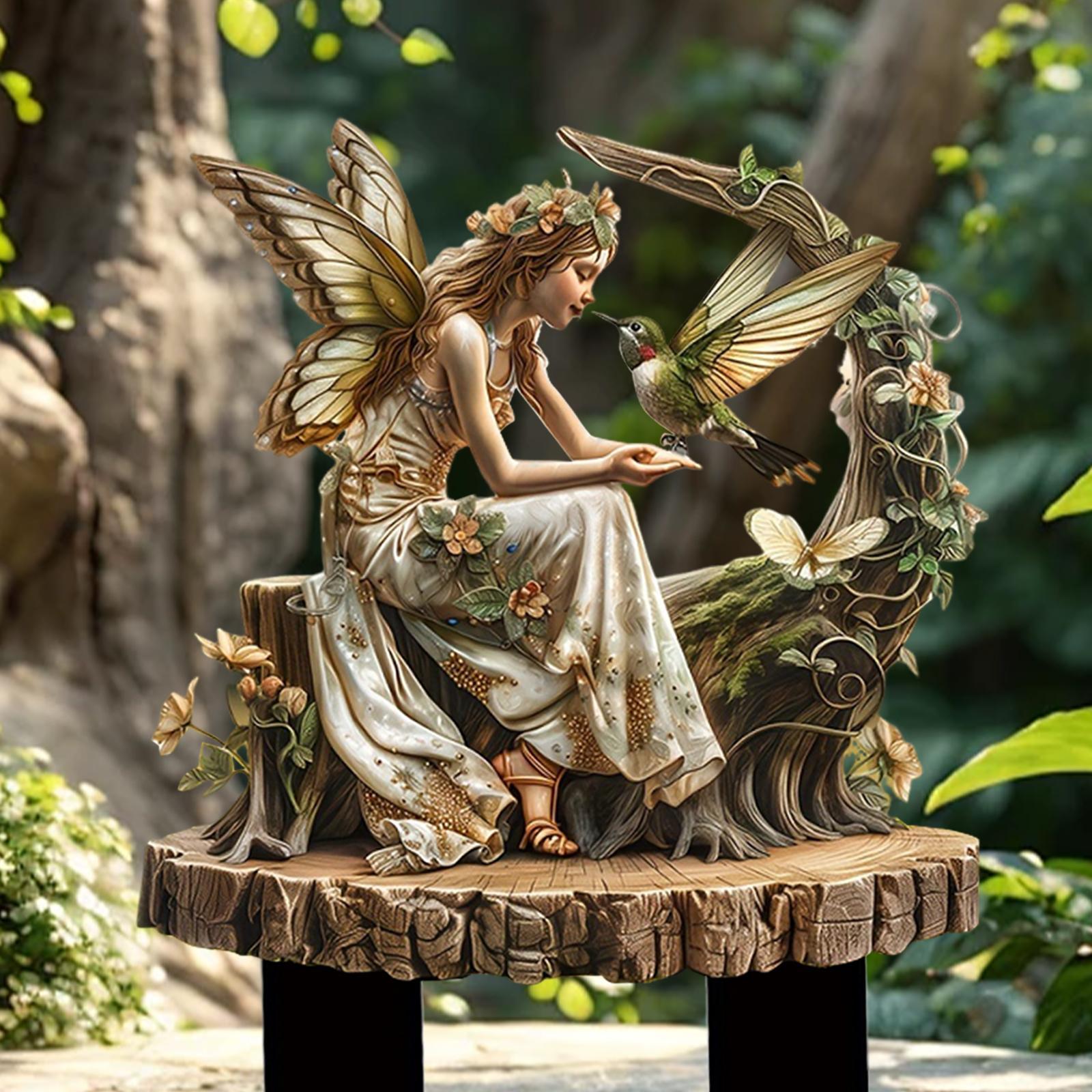 Fairy Decorative Garden Stake  - Bonsai Garden Pot 评论和价格