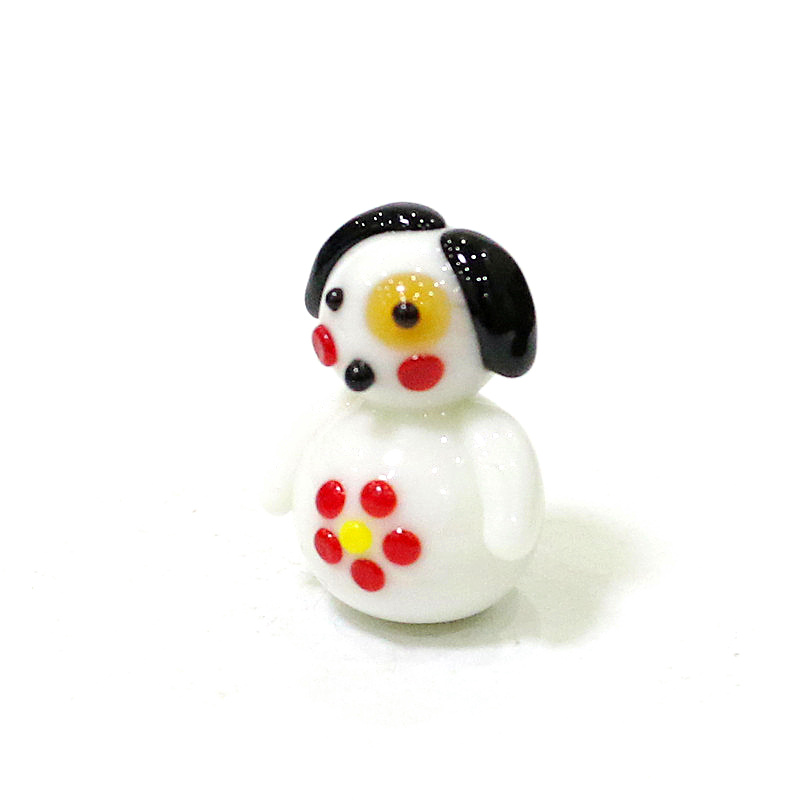Cute Handmade Mini Glass Dog F - Japan Bonsai Garden 评论和价格