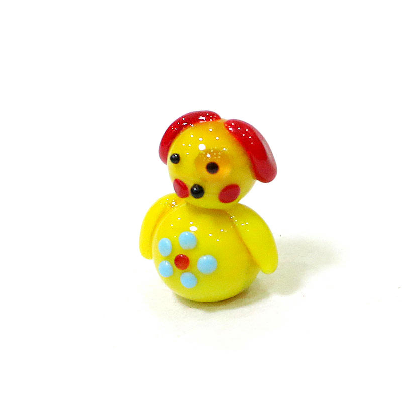 Cute Handmade Mini Glass Dog F - Japan Bonsai Garden 评论和价格