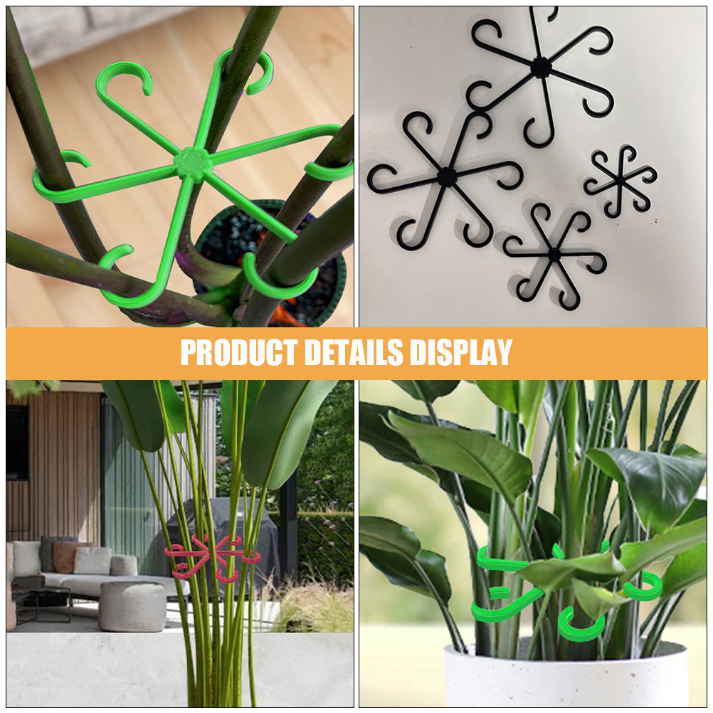 12Pcs Plant Stem Holders Plast - Bonsai Garden Plants 评论和价格